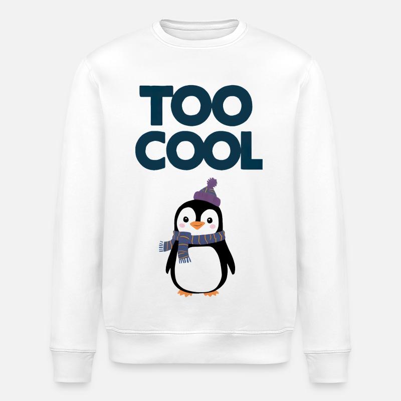 Too Cool - Stanley/Stella Unisex Bio-Sweatshirt ROLLER - Weiß