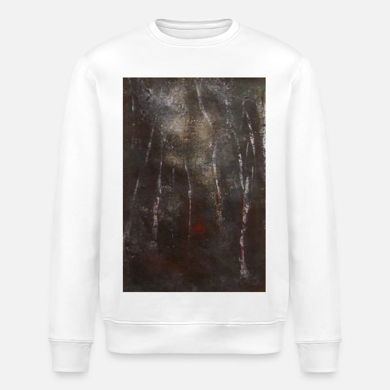 Brieselang Light – Das Licht ruft dich - Stanley/Stella Unisex Bio-Sweatshirt ROLLER - Weiß