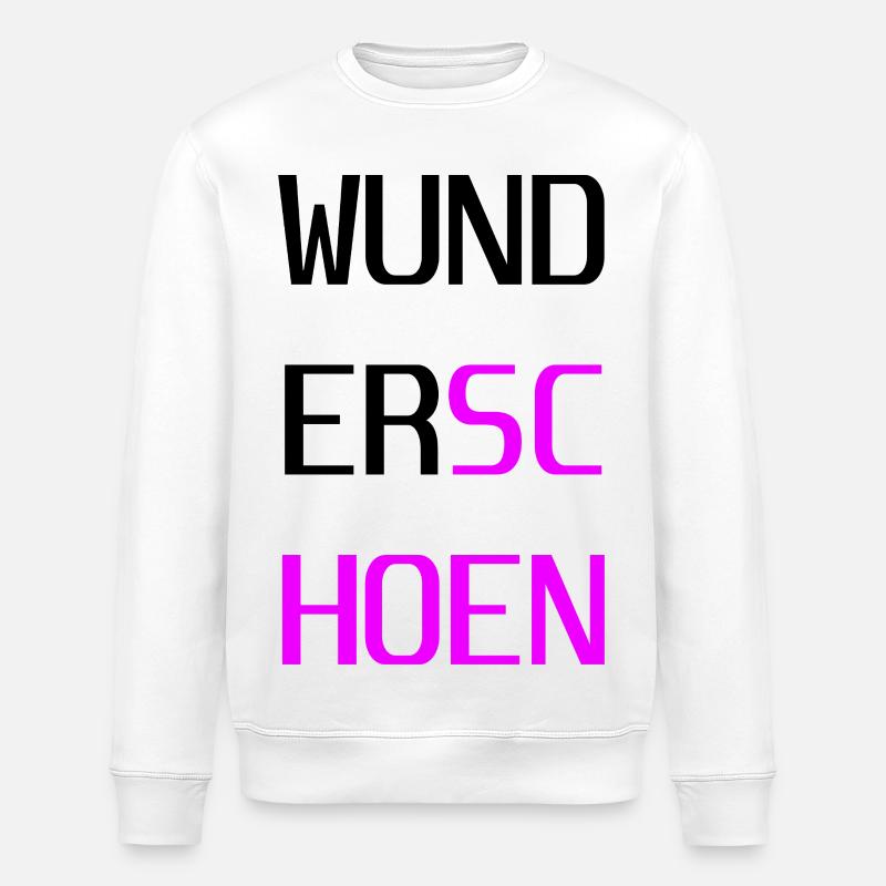 Belle - Sweat bio ROLLER Stanley/Stella Unisexe - blanc