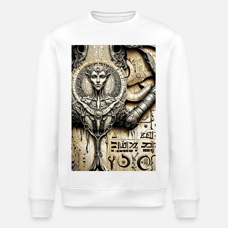 Parchemin 10 - Sweat bio ROLLER Stanley/Stella Unisexe - blanc