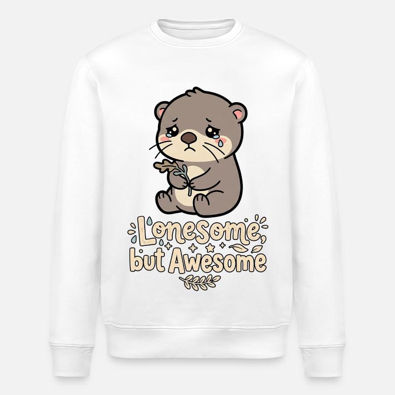 Solitaire mais génial - Sweat bio ROLLER Stanley/Stella Unisexe - blanc
