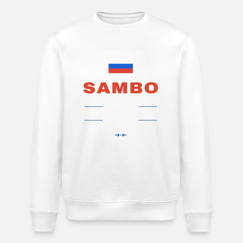 Combattant Sambo - Sweat bio ROLLER Stanley/Stella Unisexe - blanc