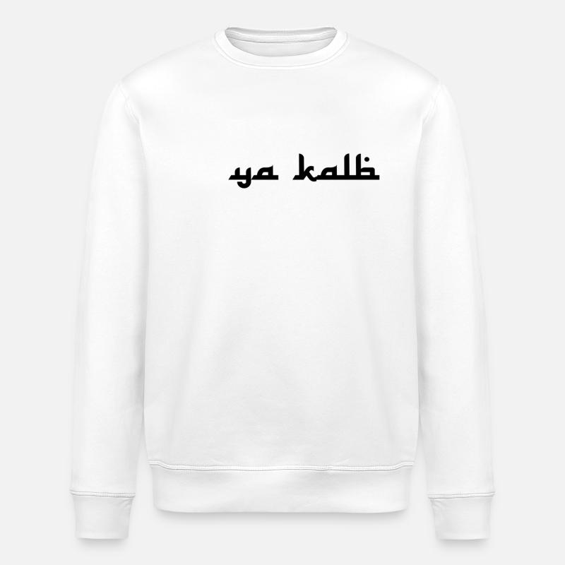 Ya veau - Sweat bio ROLLER Stanley/Stella Unisexe - blanc