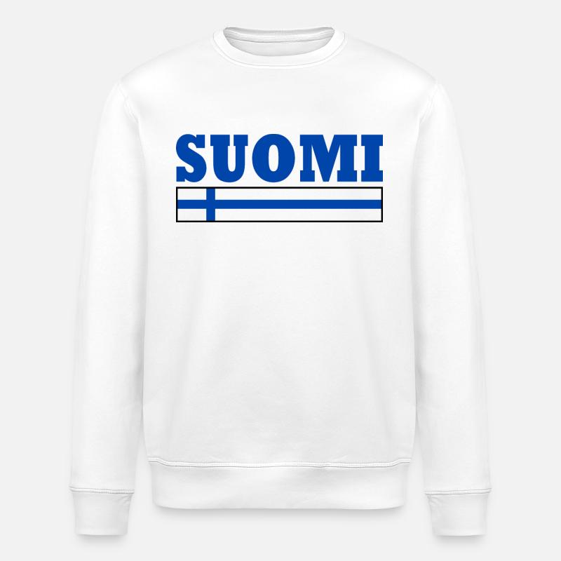 Finlande - Sweat bio ROLLER Stanley/Stella Unisexe - blanc