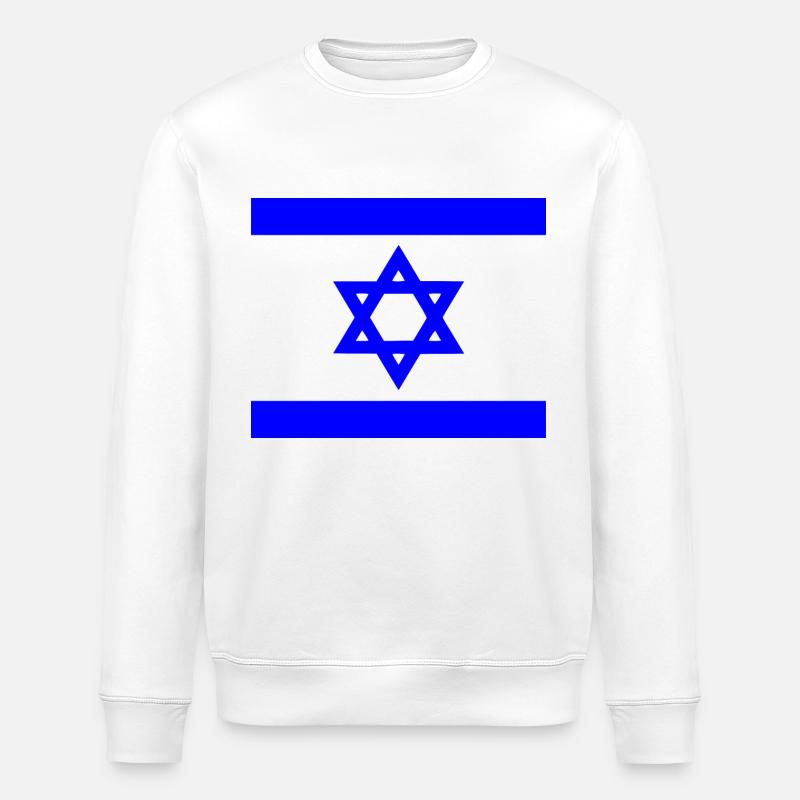 Israel - Stanley/Stella Unisex Bio-Sweatshirt ROLLER - Weiß