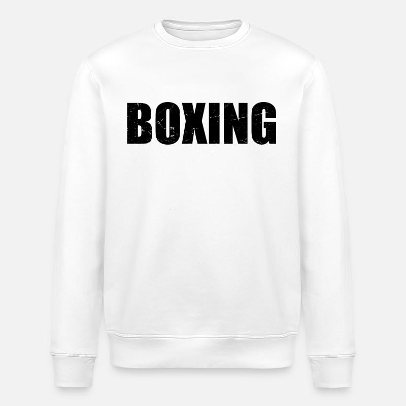 Boxing - Sweat bio ROLLER Stanley/Stella Unisexe - blanc