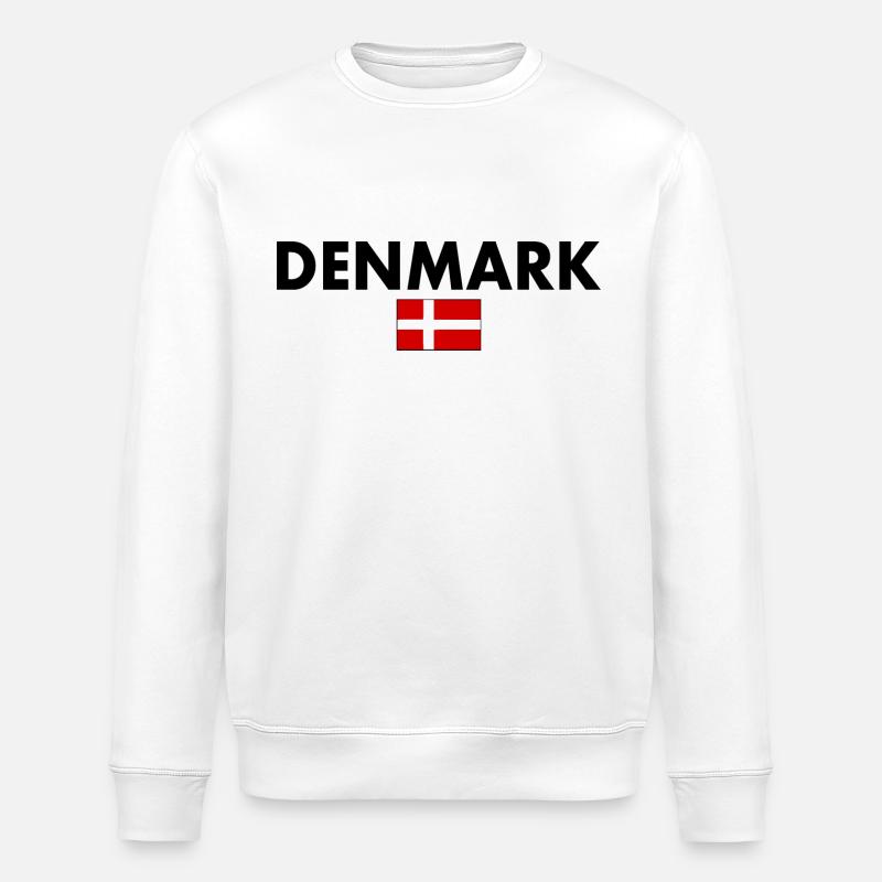 Danemark - Sweat bio ROLLER Stanley/Stella Unisexe - blanc