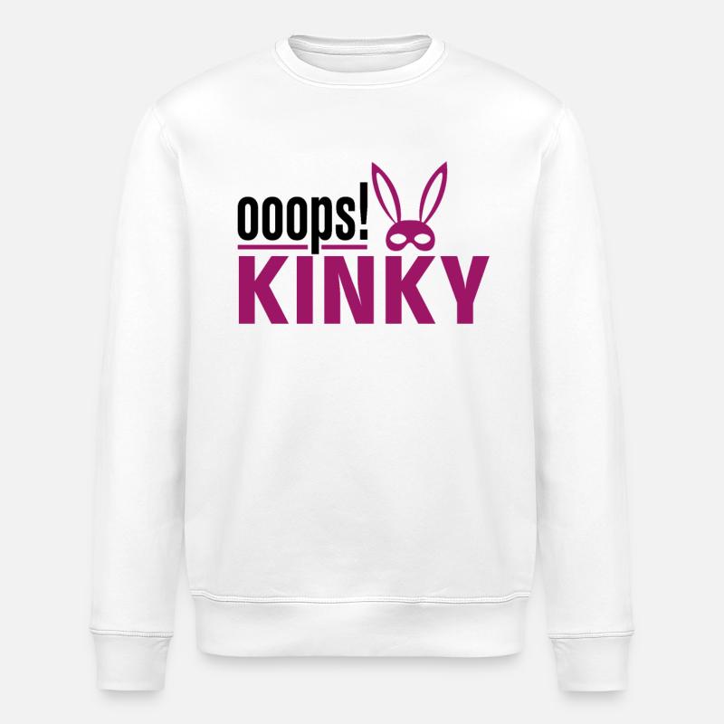 Kinky - Stanley/Stella Unisex Bio-Sweatshirt ROLLER - Weiß