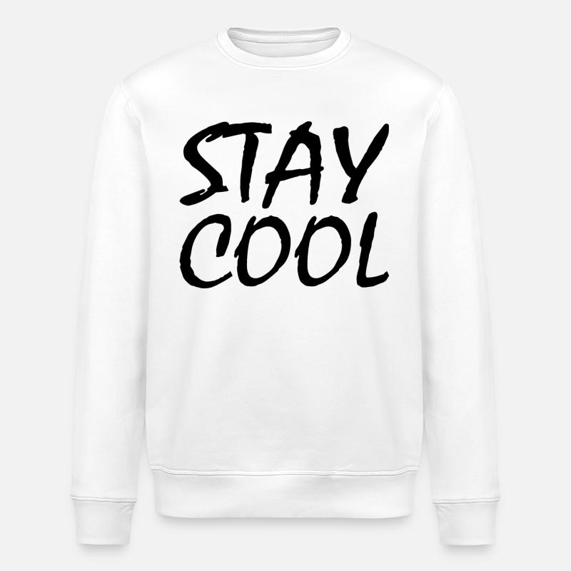 Stay cool - Stanley/Stella Unisex Bio-Sweatshirt ROLLER - Weiß