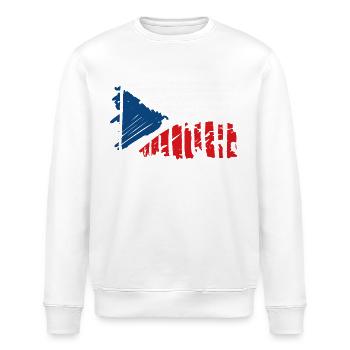 Czechia - Stanley/Stella ROLLER Unisex Organic Sweatshirt - white - Front - Nik (191cm)
