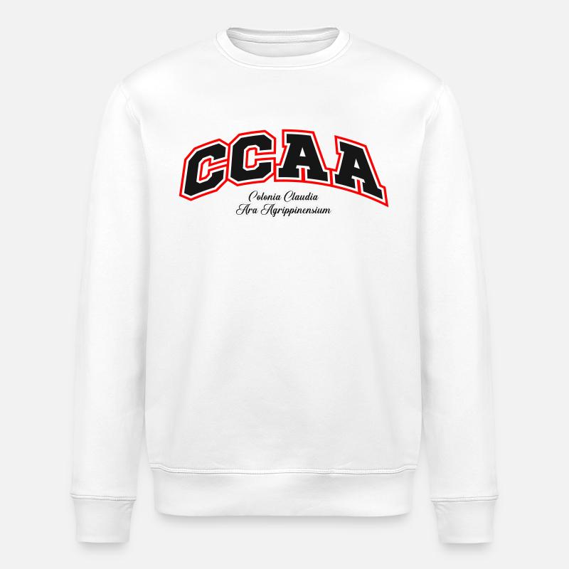 CCAA - Stanley/Stella Unisex Bio-Sweatshirt ROLLER - Weiß