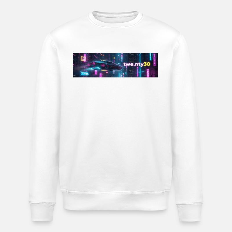 Conception de l’ouverture - Sweat bio ROLLER Stanley/Stella Unisexe - blanc