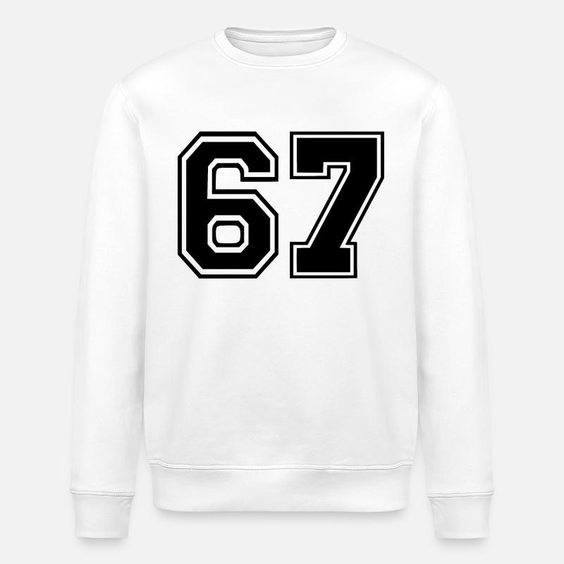 67 - Stanley/Stella Unisex Bio-Sweatshirt ROLLER - Weiß