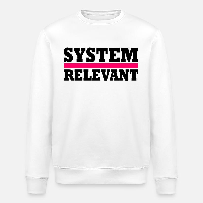 System relevant - Stanley/Stella Unisex Bio-Sweatshirt ROLLER - Weiß