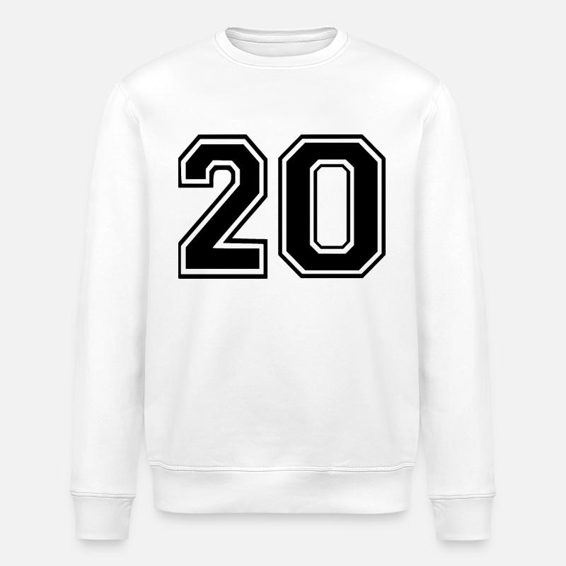 20 - Stanley/Stella Unisex Bio-Sweatshirt ROLLER - Weiß