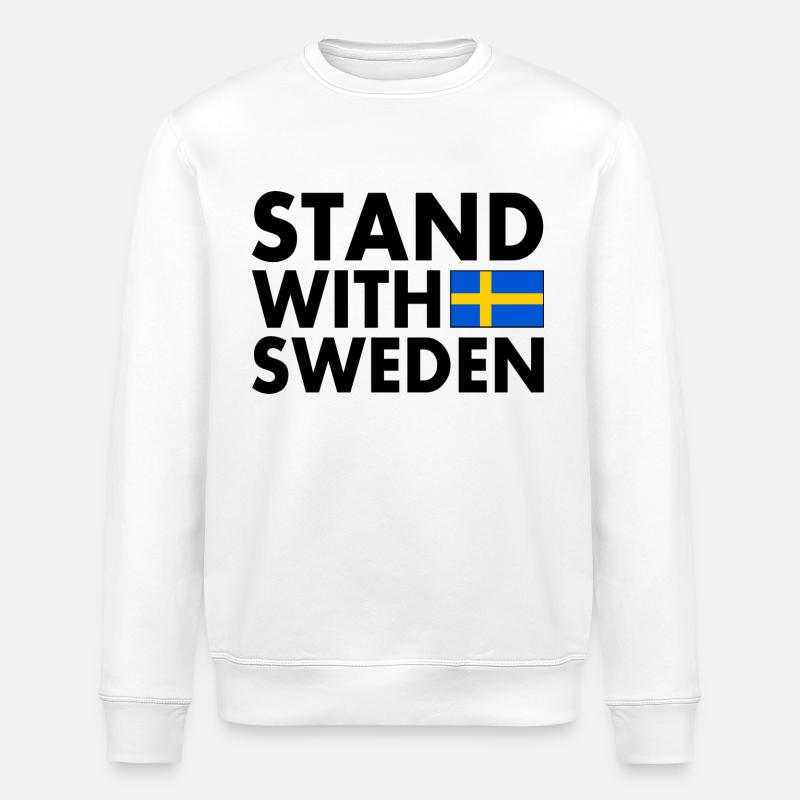 Suède - Sweat bio ROLLER Stanley/Stella Unisexe - blanc