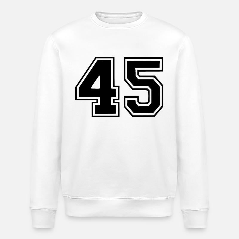 45 - Sweat bio ROLLER Stanley/Stella Unisexe - blanc