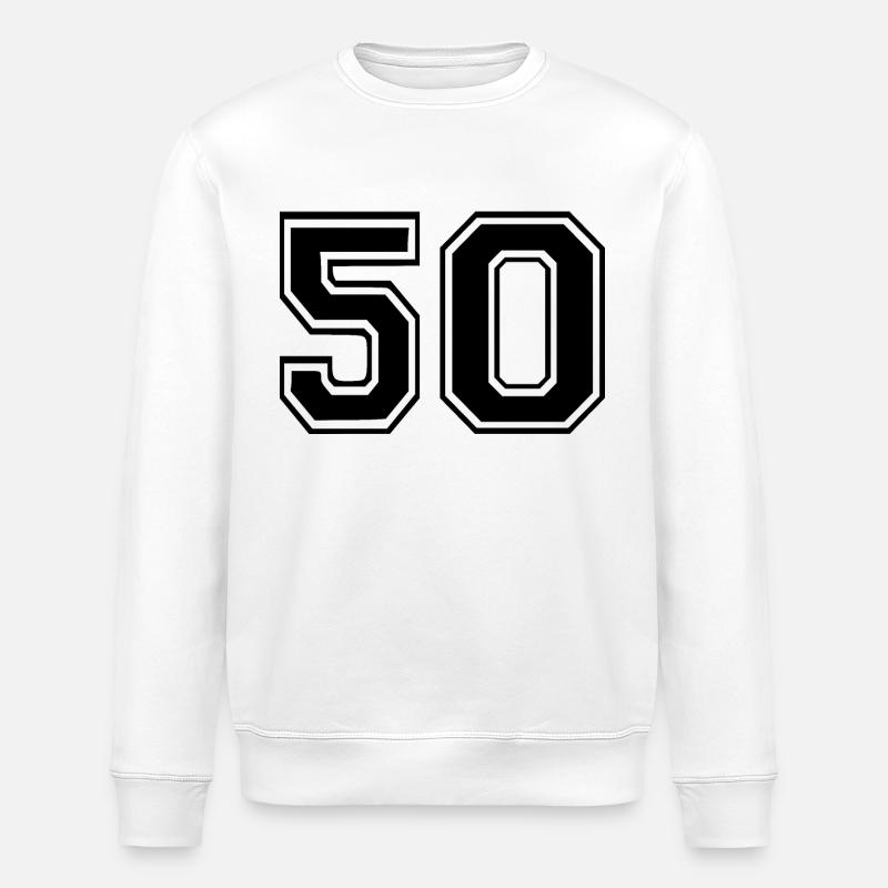 50 - Stanley/Stella Unisex Bio-Sweatshirt ROLLER - Weiß