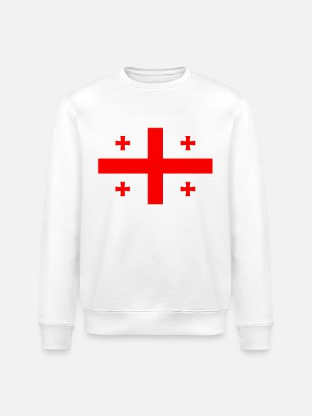 GEORGIA - Stanley/Stella ROLLER Unisex Organic Sweatshirt - white