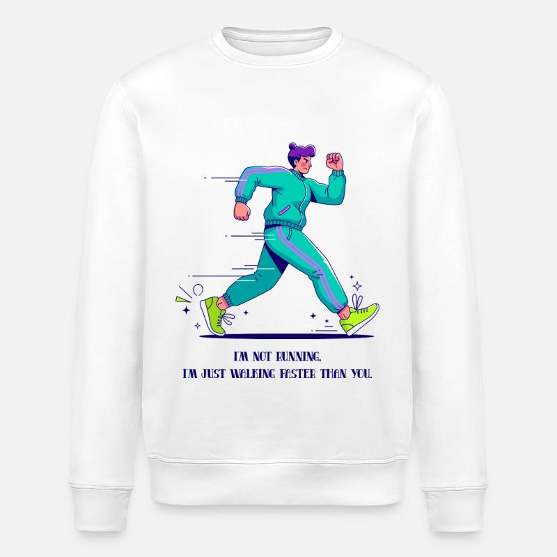 Speed-Walker - Stanley/Stella Unisex Bio-Sweatshirt ROLLER - Weiß