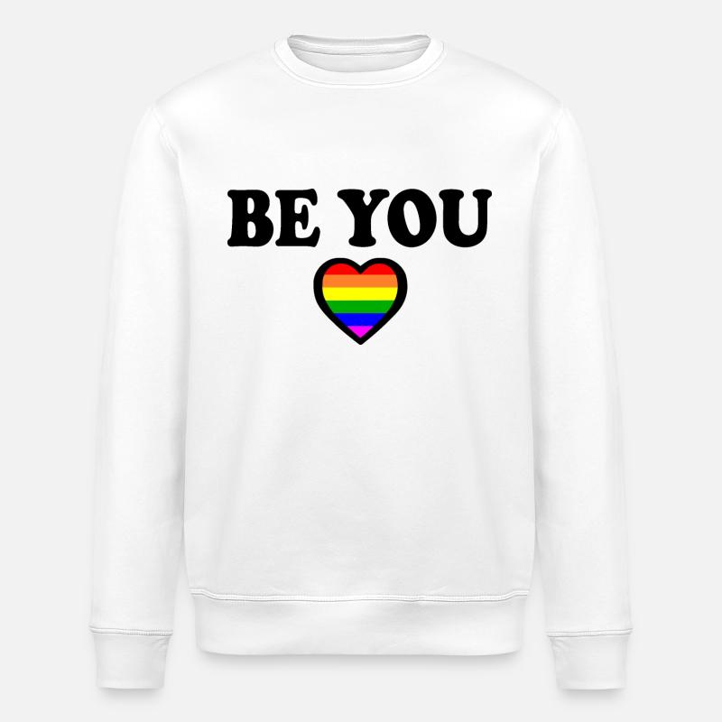 Be you - Sweat bio ROLLER Stanley/Stella Unisexe - blanc