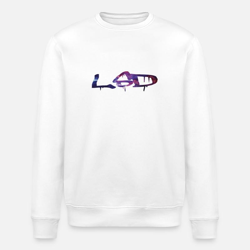 LSD - Stanley/Stella ROLLER Unisex Organic Sweatshirt - white