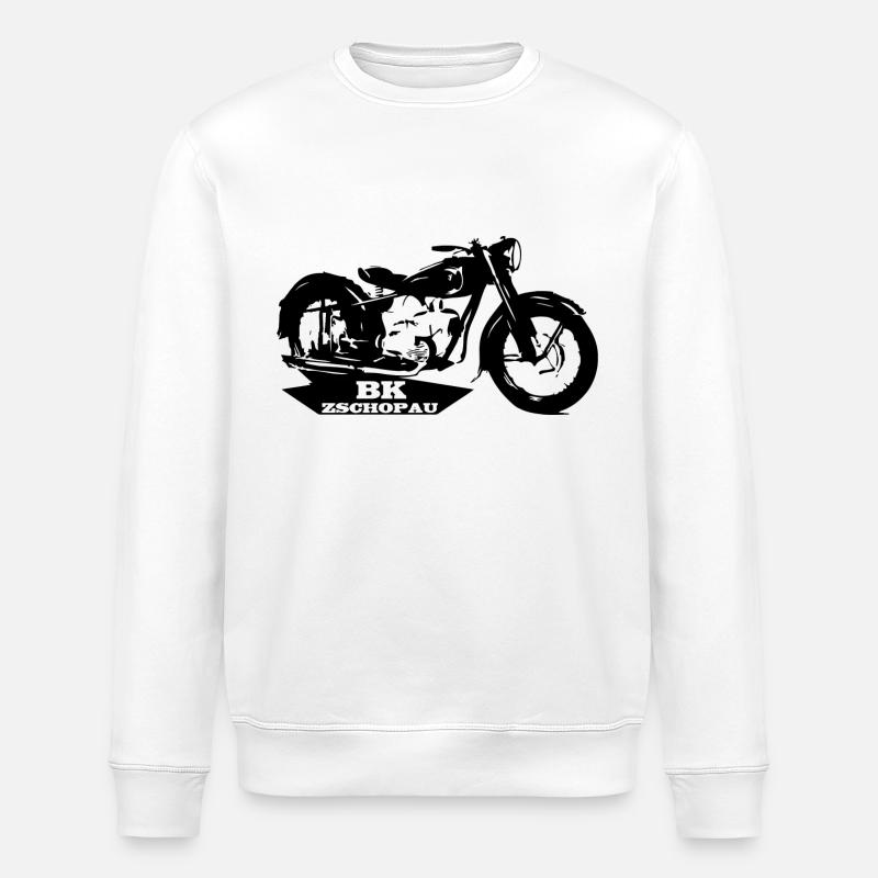 MZ BK Zschopau - Stanley/Stella Unisex Bio-Sweatshirt ROLLER - Weiß