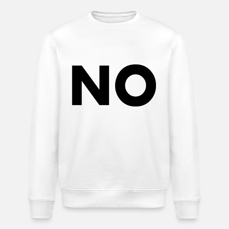 No - Stanley/Stella ROLLER Unisex Organic Sweatshirt - white