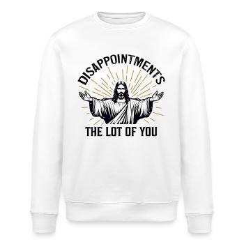 Disappointments The Lot Of You - Stanley/Stella ROLLER Unisex Organic Sweatshirt - white - Front - Nik (191cm)