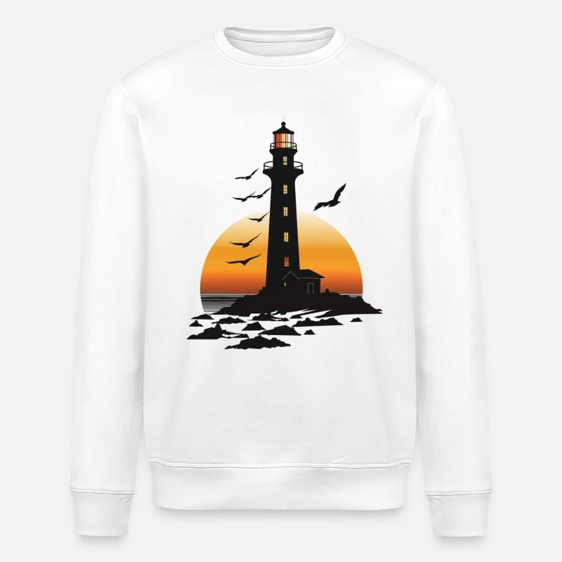 Phare - Sweat bio ROLLER Stanley/Stella Unisexe - blanc