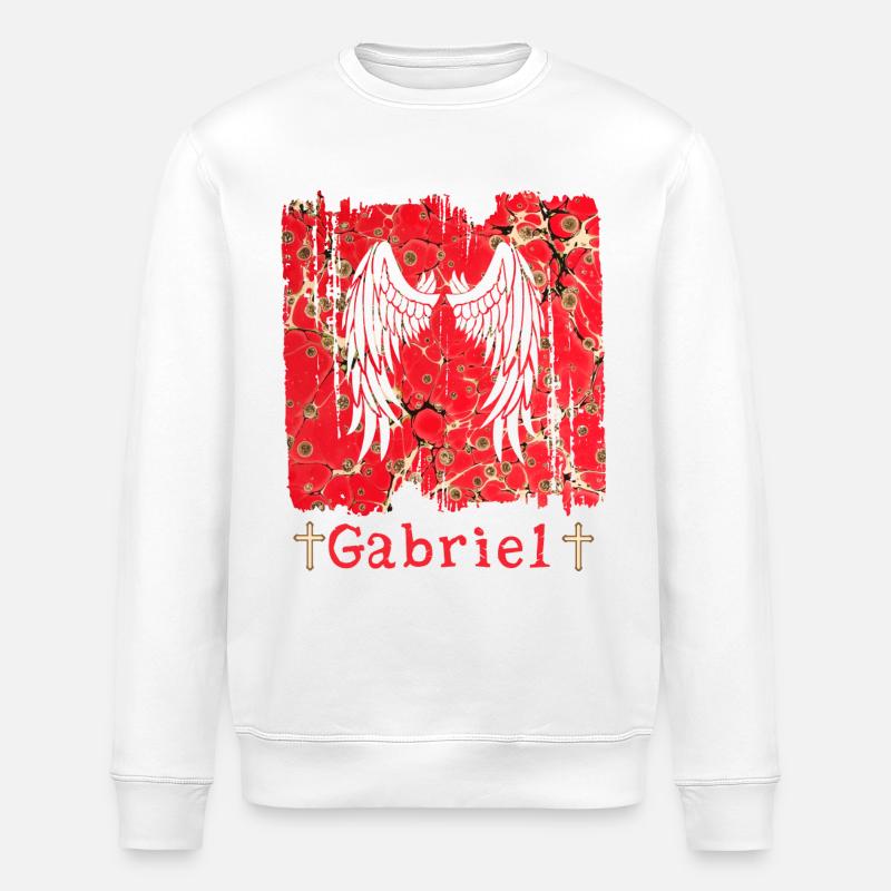 Gabriel E 245 - Sweat bio ROLLER Stanley/Stella Unisexe - blanc