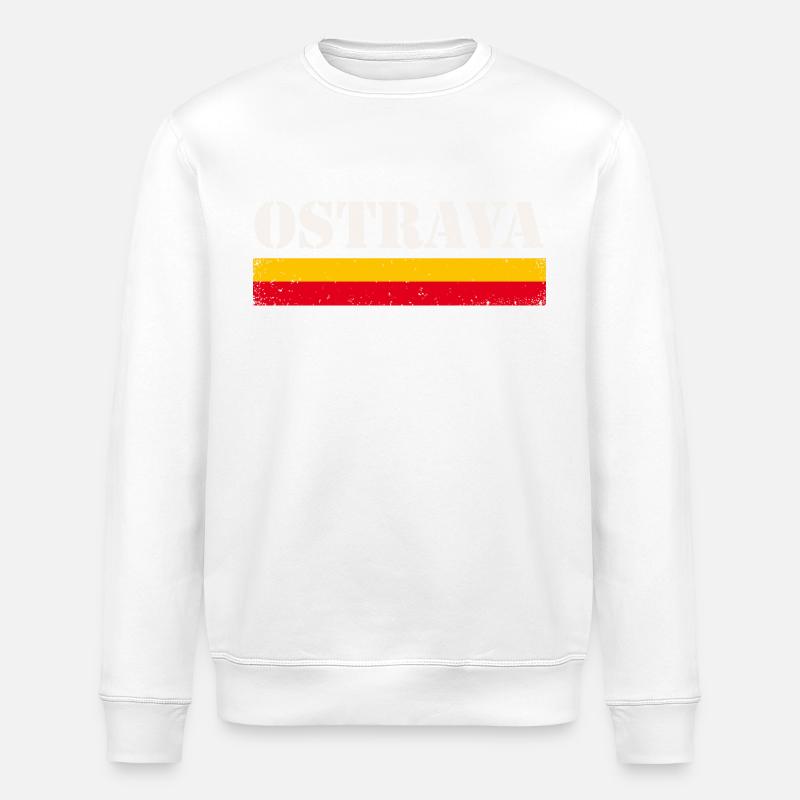 Ostrava - Sweat bio ROLLER Stanley/Stella Unisexe - blanc