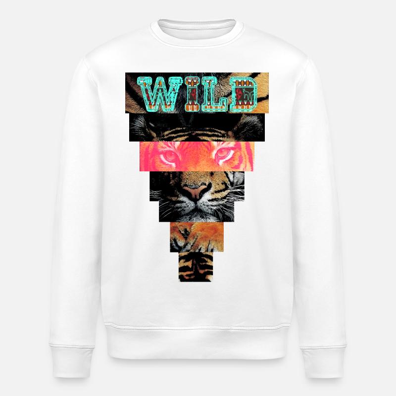 tiger21 - Sweat bio ROLLER Stanley/Stella Unisexe - blanc