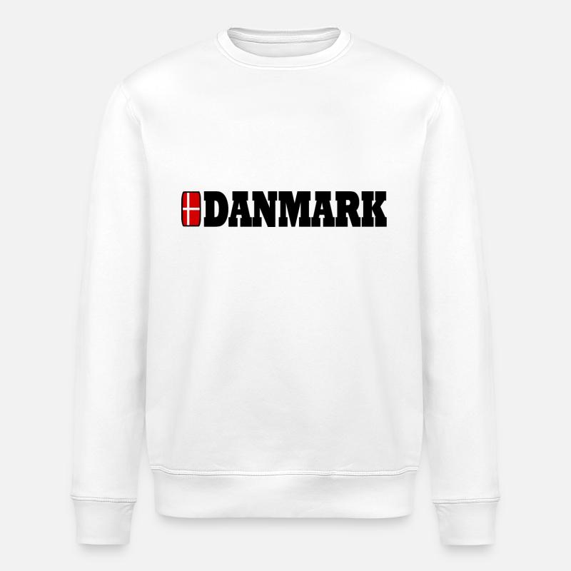 Dänemark - Stanley/Stella Unisex Bio-Sweatshirt ROLLER - Weiß