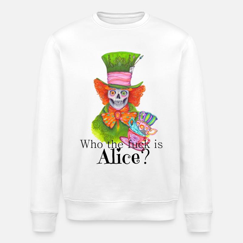 Mad Eddy - Sweat bio ROLLER Stanley/Stella Unisexe - blanc