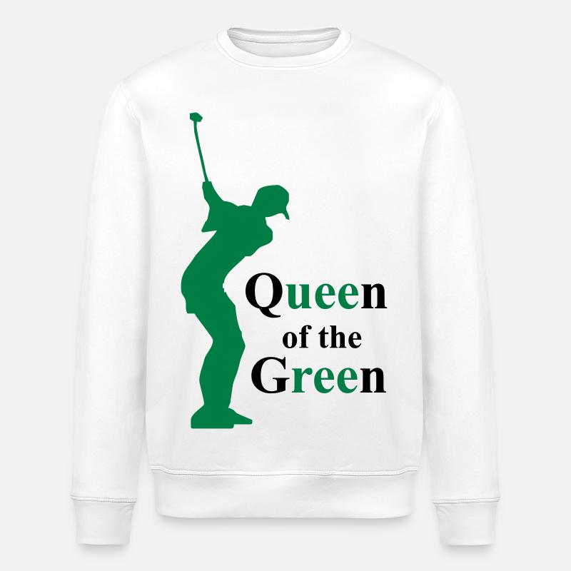 golf - Stanley/Stella ROLLER Unisex Organic Sweatshirt - white