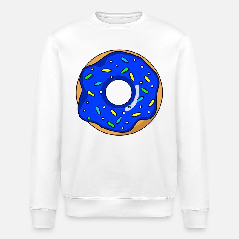 Beignet - Sweat bio ROLLER Stanley/Stella Unisexe - blanc