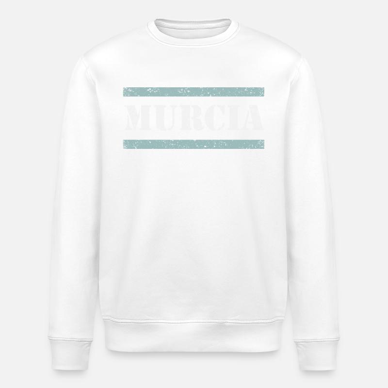 Murcia - Stanley/Stella Unisex Bio-Sweatshirt ROLLER - Weiß