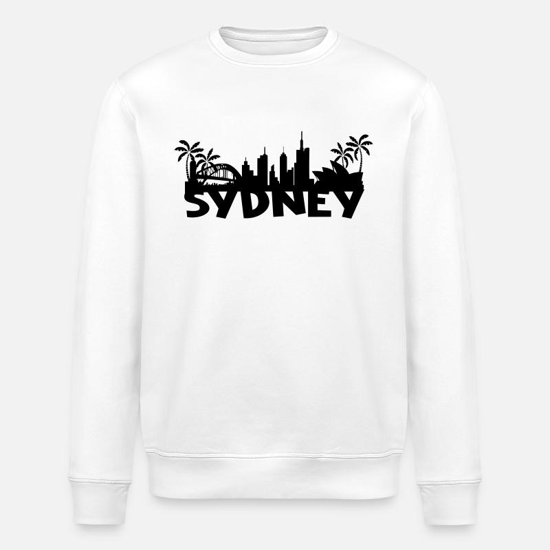 horizon Sydney - Sweat bio ROLLER Stanley/Stella Unisexe - blanc