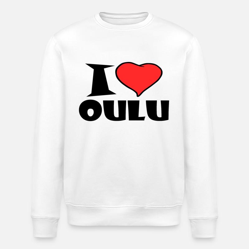 Oulu - Stanley/Stella Unisex Bio-Sweatshirt ROLLER - Weiß