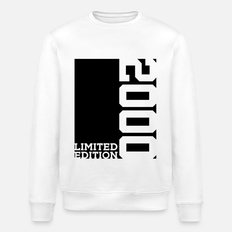 ÉDITION LIMITÉE 26E ANNIVERSAIRE 2000 - Sweat bio ROLLER Stanley/Stella Unisexe - blanc