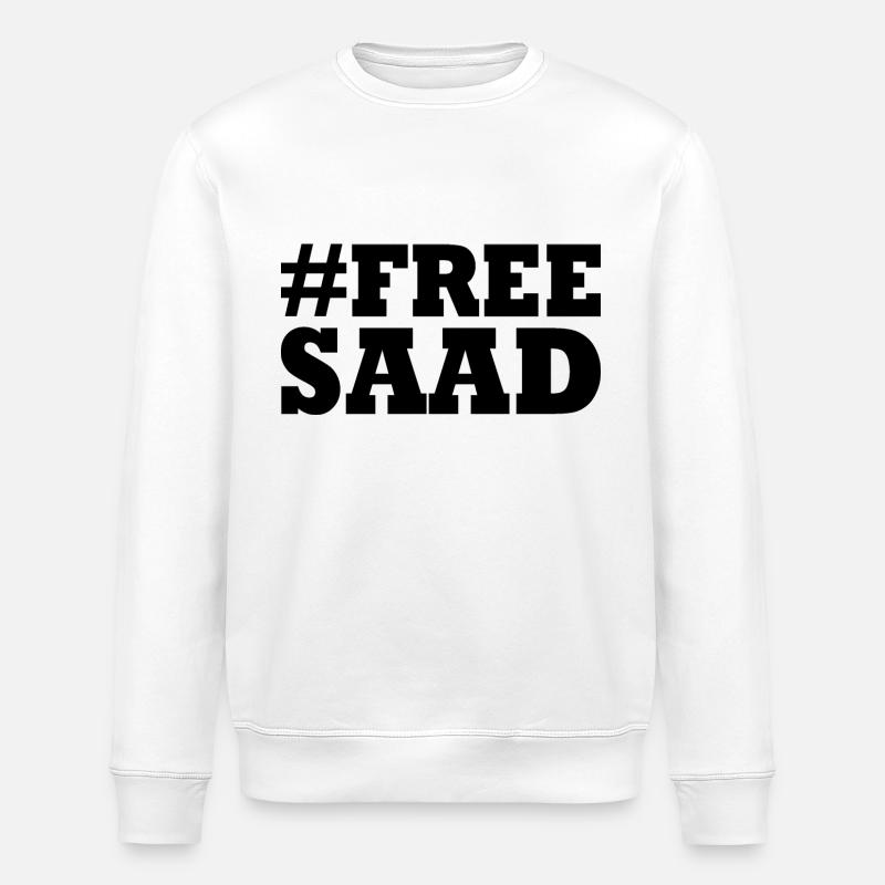 Free saad - Sweat bio ROLLER Stanley/Stella Unisexe - blanc