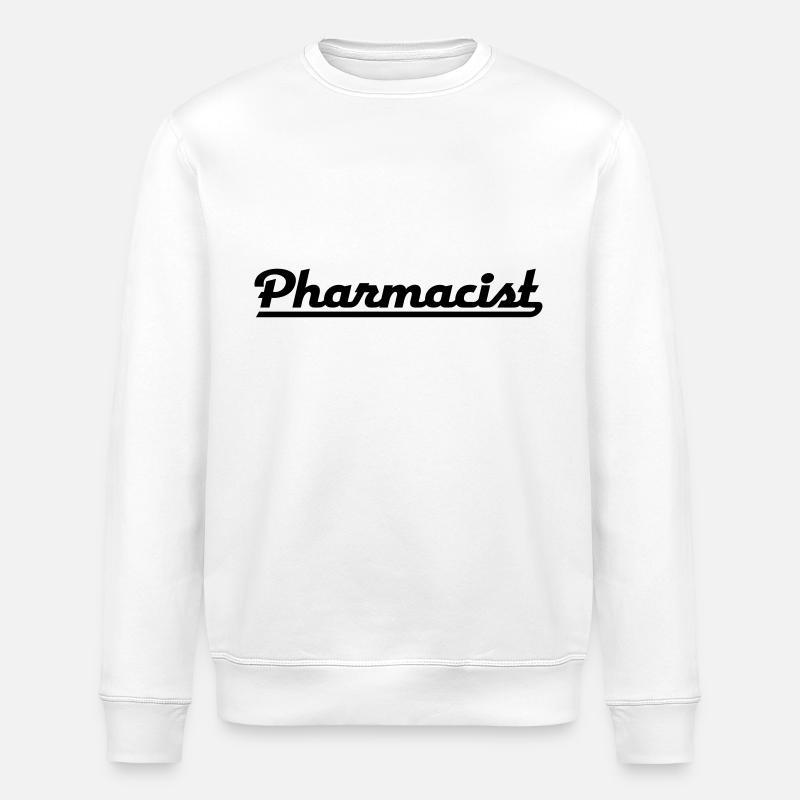 Pharmaciens - Sweat bio ROLLER Stanley/Stella Unisexe - blanc
