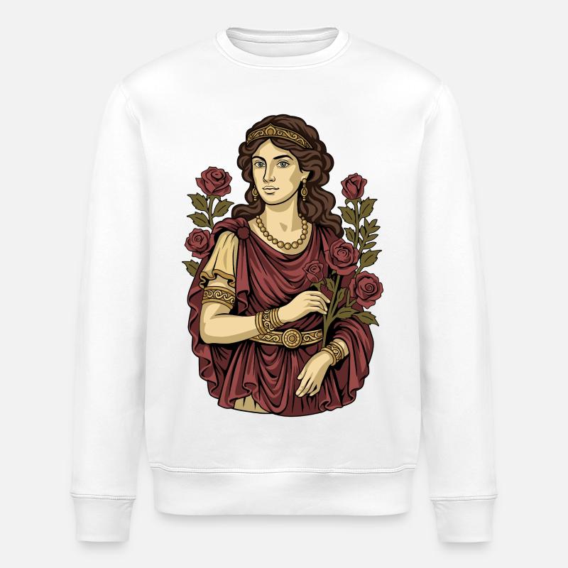 Aphrodite - Sweat bio ROLLER Stanley/Stella Unisexe - blanc