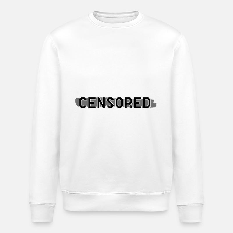Internet censored - Stanley/Stella Unisex Bio-Sweatshirt ROLLER - Weiß