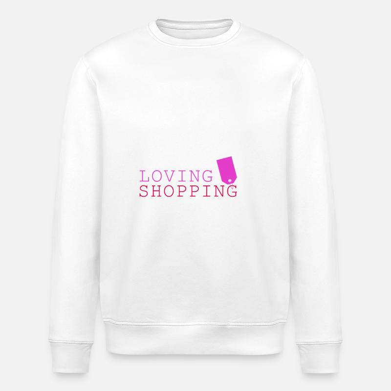 Shopping aimant - Sweat bio ROLLER Stanley/Stella Unisexe - blanc