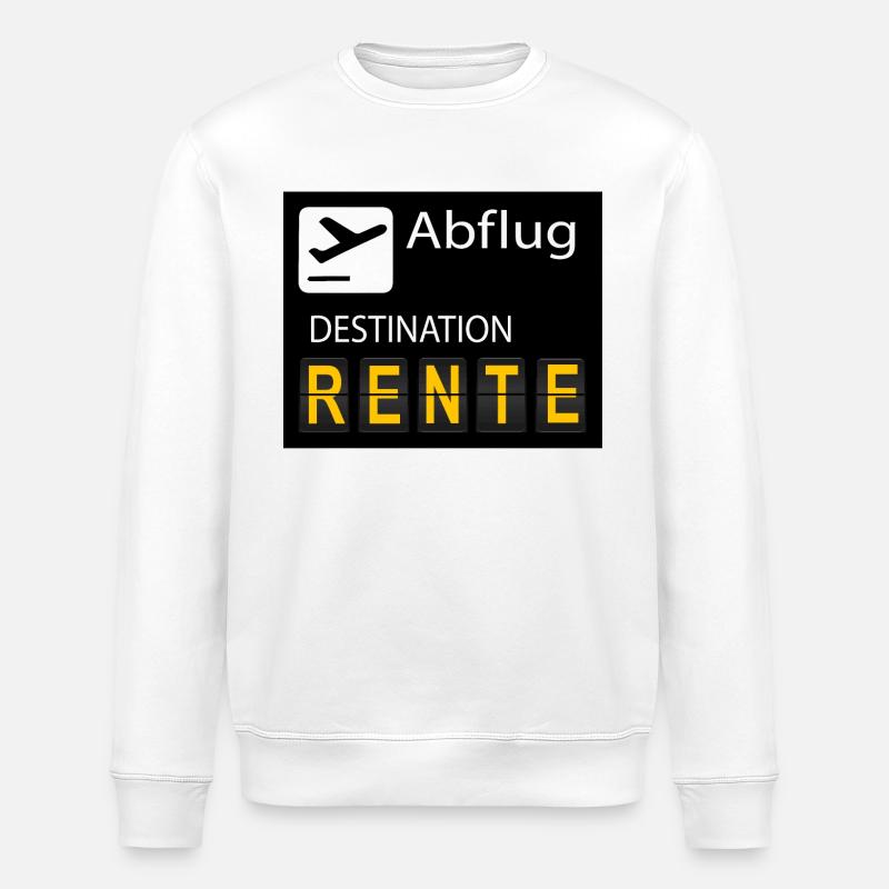 RENTE - Stanley/Stella Unisex Bio-Sweatshirt ROLLER - Weiß