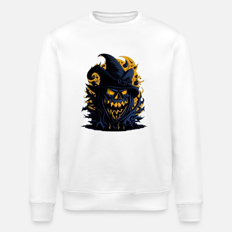 Spukbaum - Stanley/Stella Unisex Bio-Sweatshirt ROLLER - Weiß