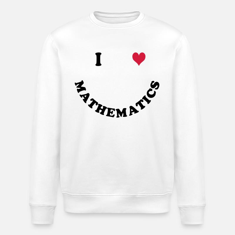 Mathematik - Stanley/Stella Unisex Bio-Sweatshirt ROLLER - Weiß