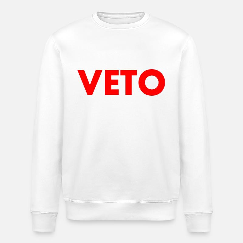 Veto - Sweat bio ROLLER Stanley/Stella Unisexe - blanc